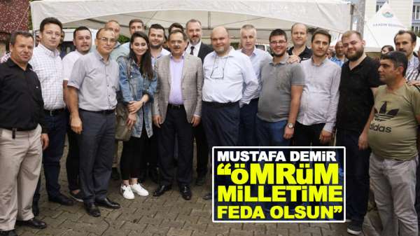 Mustafa Demir:ömrüm milletime feda olsun