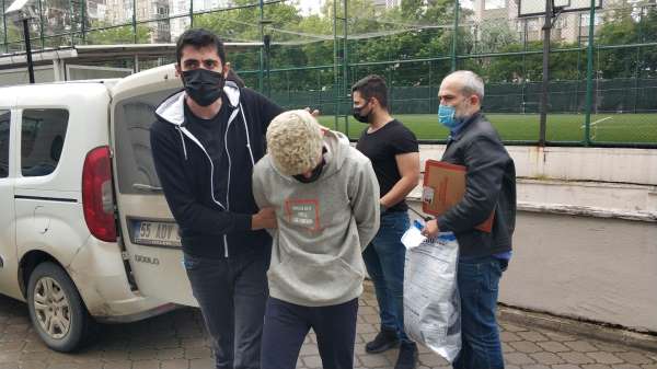 Samsun'da bir kişinin üzerindeki montu gasp ettiği iddia edilen yabancı uyruklu genç yakalandı