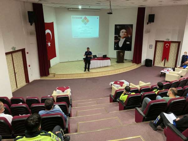 Sinop AFAD'dan Emniyet'e Afet Farkındalık ve KBRN eğitimi