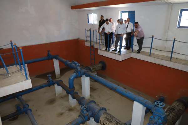 Turhal'da taş kırma eleme tesisi sezonu kurban kesimiyle açıldı