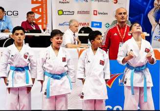 Milli takım, Balkan Çocuklar Karate Şampiyonası'nda 55 madalya kazandı