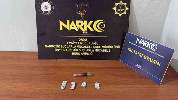 Ordu'da uyuşturucu operasyonlarında 1 tutuklama