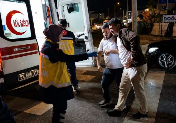 Düzce'de trafik kazası: 5 yaralı