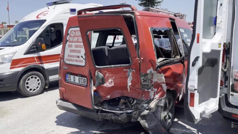 Samsun'da zincirleme kaza: 8 yaralı