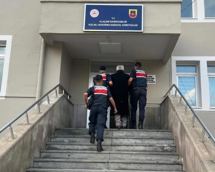 Samsun'da 19 yıl hapis cezası ile aranan hükümlü yakalandı