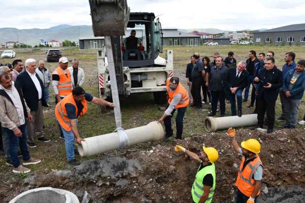 Galericiler Sitesi'nin temel atma töreni yapıldı