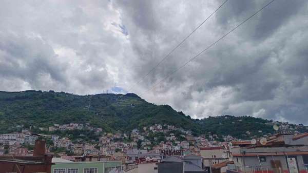 Ordu için 'çok kuvvetli ve şiddetli' yağış uyarısı