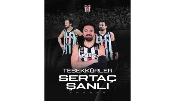 Beşiktaş, Sertaç Şanlı ile yollarını ayırdı