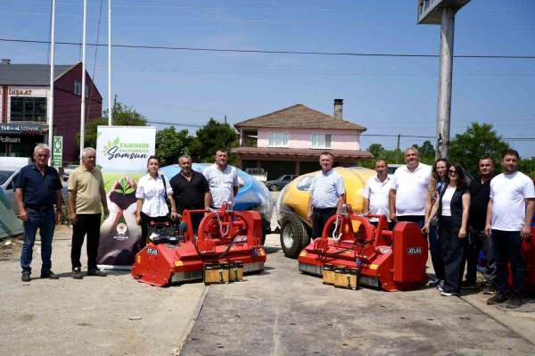 Samsun'da 250 kivi üreticisine makine ve ekipman desteği