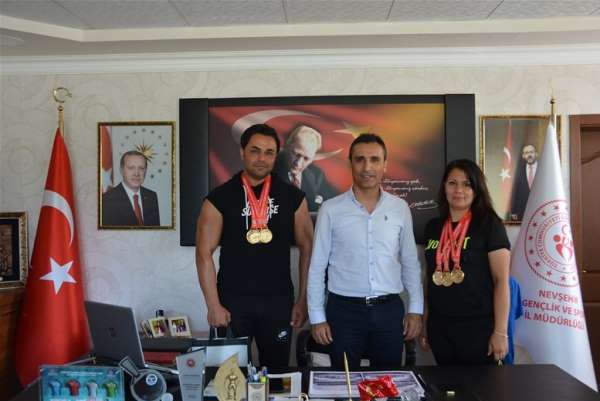 Özdemir, sporcu ve antrenörleri tebrik etti - Nevşehir haber