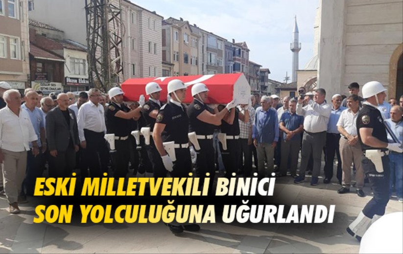 Samsun Eski Milletvekili Suat Binici son yolculuğuna uğurlandı