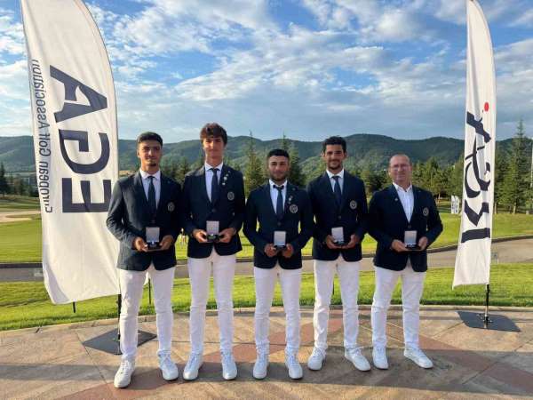 Milli golfçüler, European Men's and Ladies' Team Shield Championship 2025'te dereceye girdi