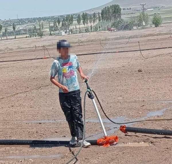 13 yaşındaki motosiklet sürücüsünün öldüğü kaza güvenlik kamerasında