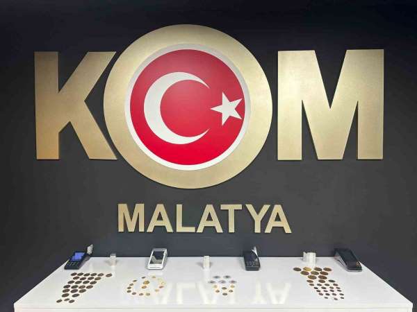 Malatya'da sahte altın ve tefecilik operasyonu: 2 tutuklama