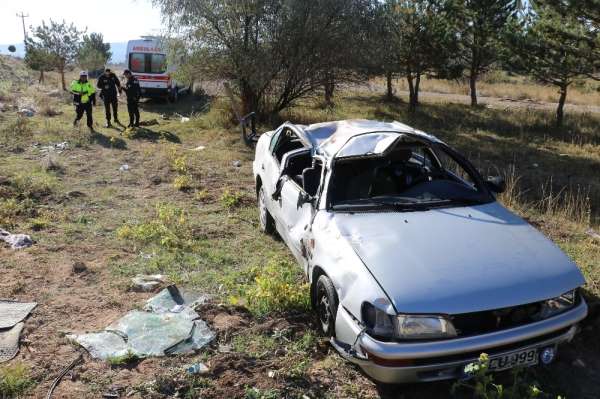 Sivas'ta iki trafik kazasında 7 kişi yaralandı 