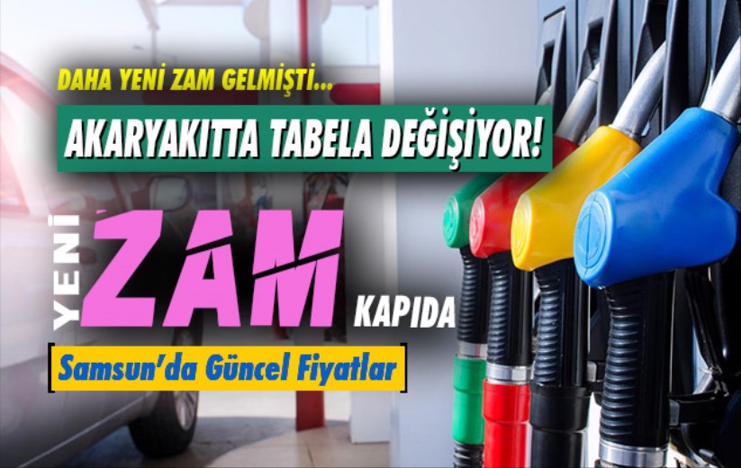 Daha yeni zam gelmişti... Akaryakıtta tabela değişiyor! Yeni zam kapıda 