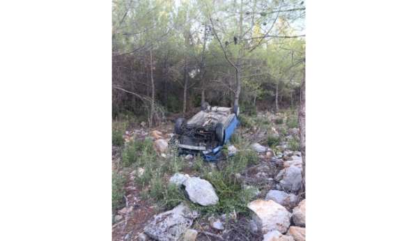 Muğla'da trafik kazası:1 yaralı