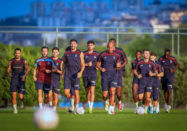 Franculino Dju, Trabzonspor'la ilk antrenmanına çıktı