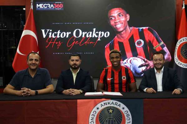 Gençlerbirliği Victor Orakpo'yu duyurdu