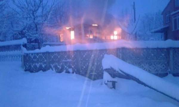 Ordu'da bir ev yangında kül oldu 