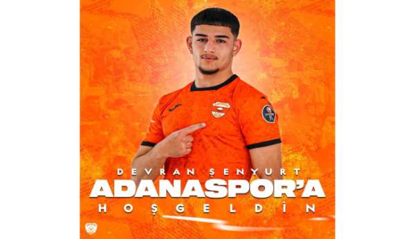 Adanaspor genç oyuncu Devran Şenyurt'u transfer etti