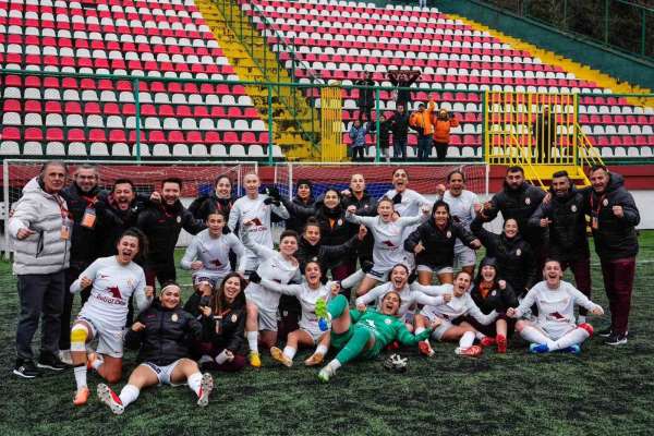 Galatasaray, Turkcell Kadın Futbol Süper Ligi'nde liderliğe yükseldi