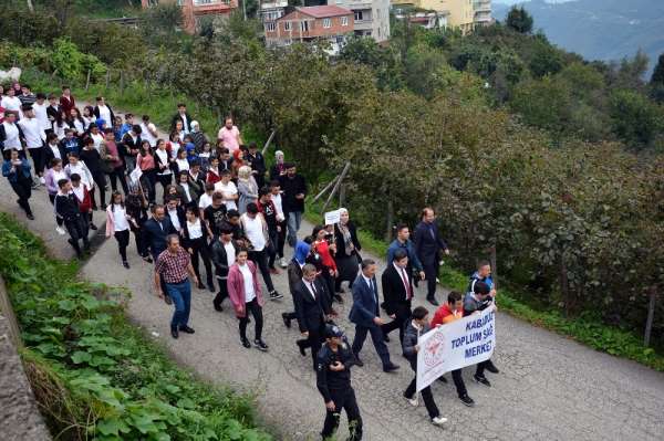 Kabadüz'de 'Dünya Yürüyüş Günü' etkinliği 