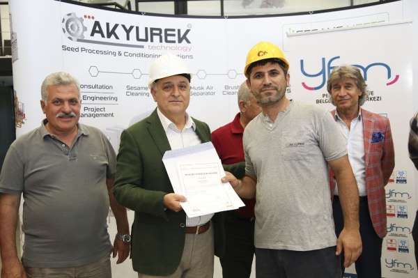 MTSO, ilk mesleki yeterlilik belgelerini verdi
