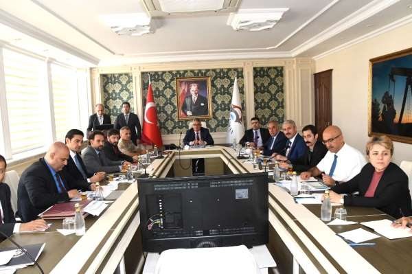 Üniversite güvenlik koordinasyon kurulu toplantısı gerçekleştirildi