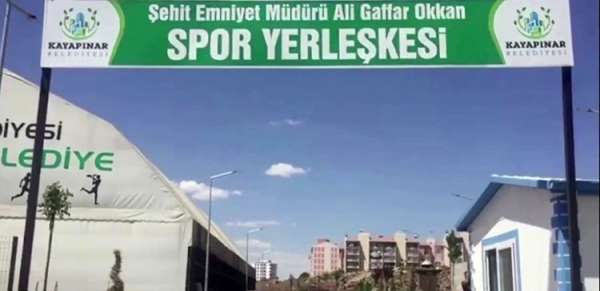 Kayapınar Kaymakamı'ndan Ali Gaffar Okkan Spor Yerleşkesinin isim değişikliği talebine ret