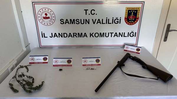 Samsun'da 14 yıl hapis cezası bulunan 2 kişi yakalandı