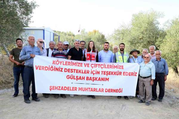 Şehzadeler'de ova yolları çalışmaları yoğun bir şekilde devam ediyor