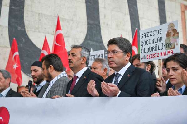 Adalet Bakanı Tunç: '65 binden fazla Filistinli şehit edildi'