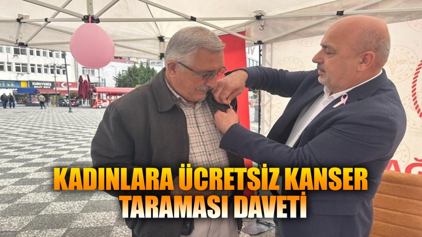 Erken teşhis hayat kurtarır: Kadınlara ücretsiz kanser taraması daveti