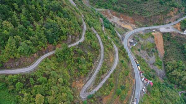 Ordu'nun en büyük ilçesinde 200 kilometre uzunluğunda yol yatırımı