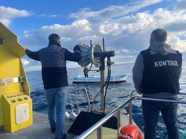 Sinop'ta su ürünleri denetimleri