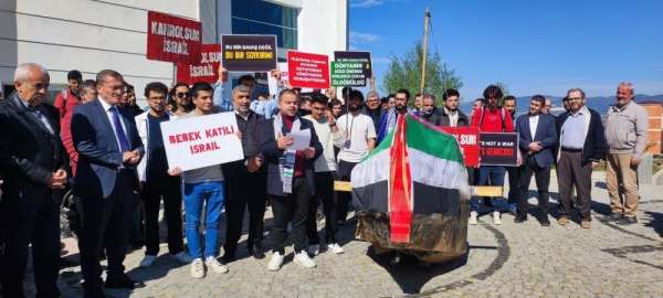 Üniversiteli öğrencilerinden Gazze'ye destek