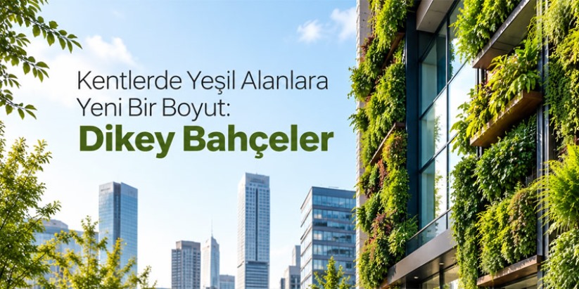 Kentlerde Yeşil Alanlara Yeni Bir Boyut: Dikey Bahçeler