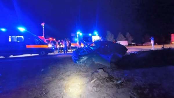 Hatay'da trafik kazası: 5 yaralı