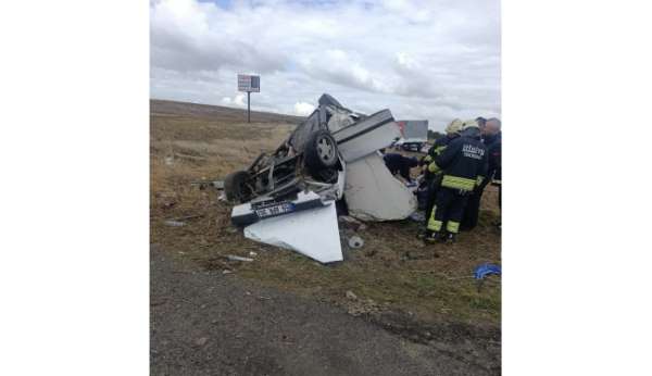 Muratlı - Tekirdağ yolunda feci kaza: 1 ölü, 3 yaralı