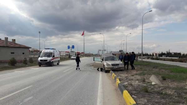 Eskişehir'de trafik kazası: 1 yaralı 