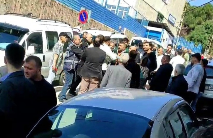 Samsun'da muhtar adayları arasında arbede