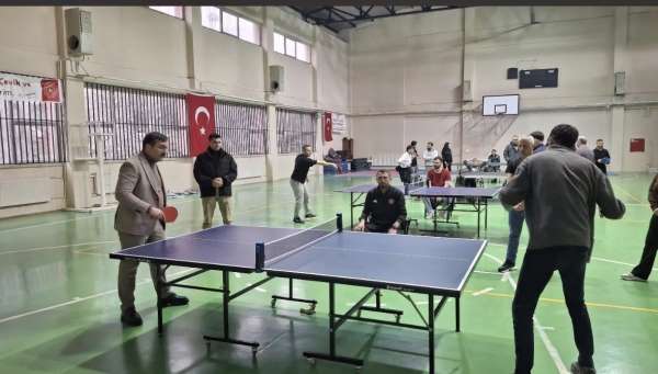 Bingöl'de masa tenisi turnuvası başladı