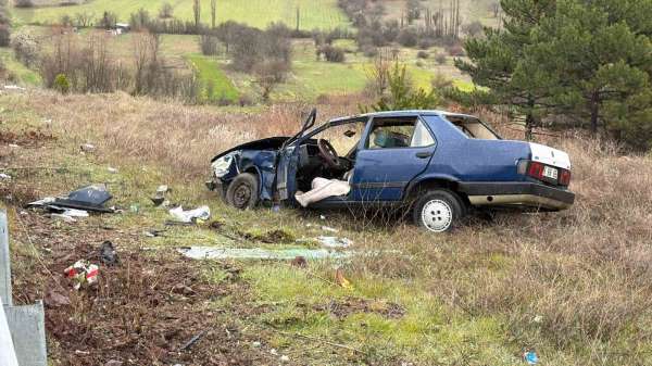 Domaniç-Tavşanlı kara yolunda trafik kazası: 2 yaralı