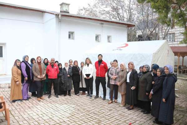 Elazığ'da kadınlara afet bilinci kazandırma eğitimi verildi