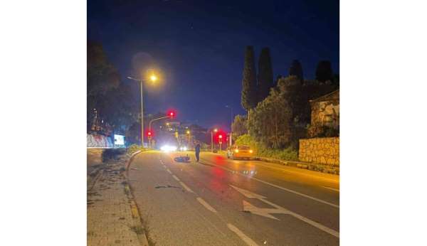 Motosiklet sürücüsü kazada yaşamını yitirdi