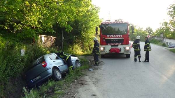 Kütahya'da trafik kazası: 2 yaralı 
