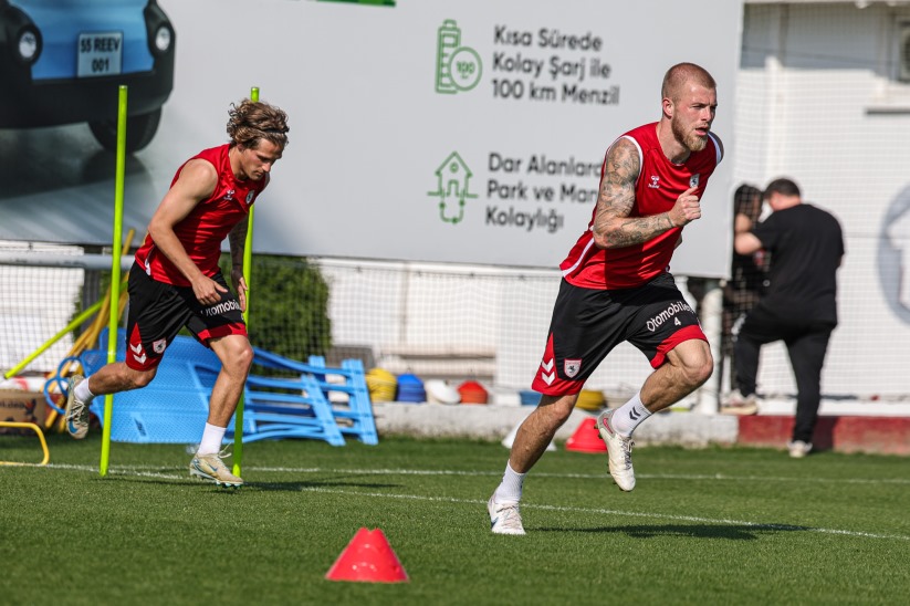 Samsunspor, Kayserispor maçı hazırlıklarını tamamladı