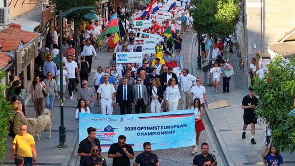 2025 Optimist Avrupa Şampiyonası Çeşme'de başladı