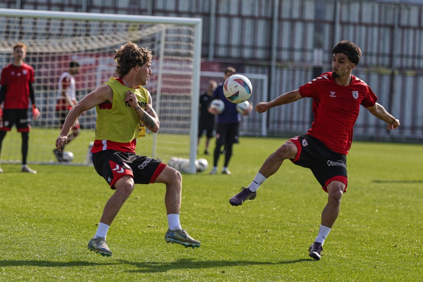 Samsunspor, Kayserispor maçı hazırlıklarını tamamladı